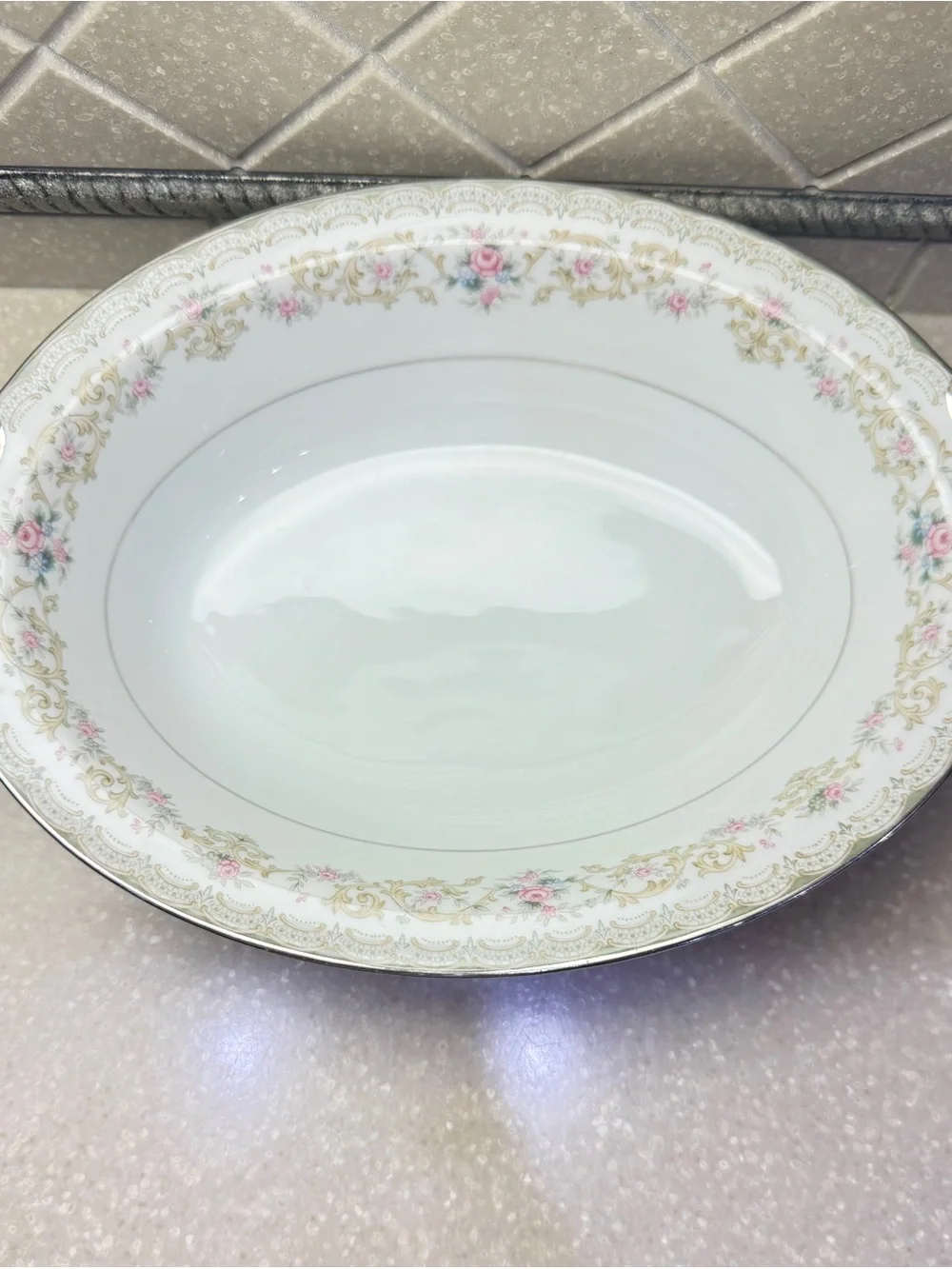 Noritake 5807 Oval Bowl